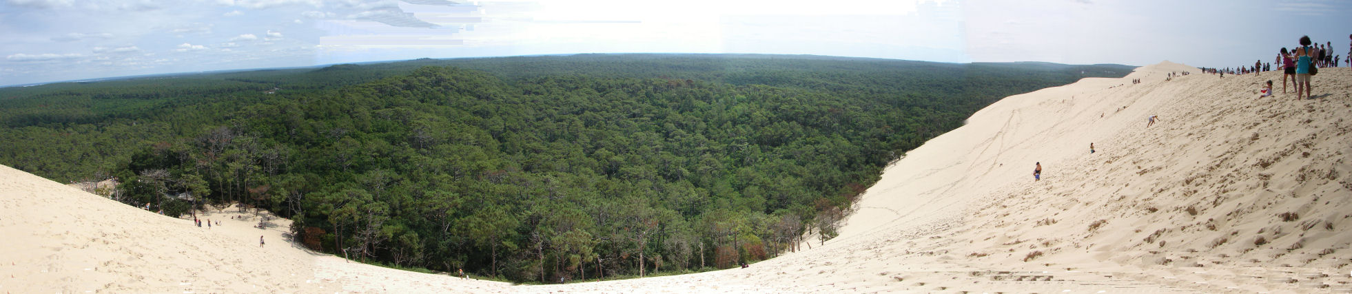 Blick aufs Festland
