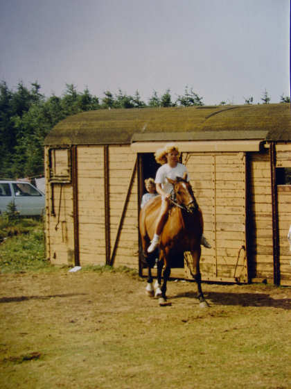 Mit dem Pferd unterwegs