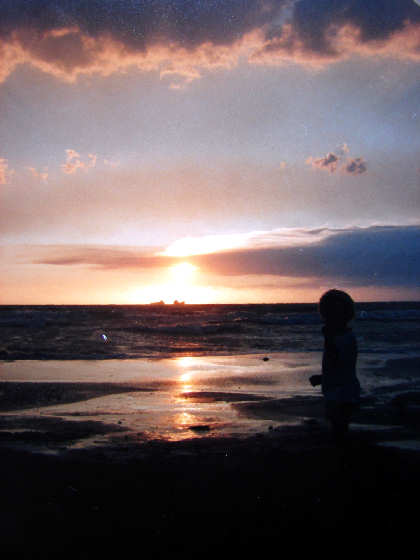 Strand am Abend